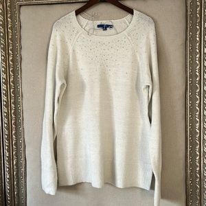 Long White Sweater